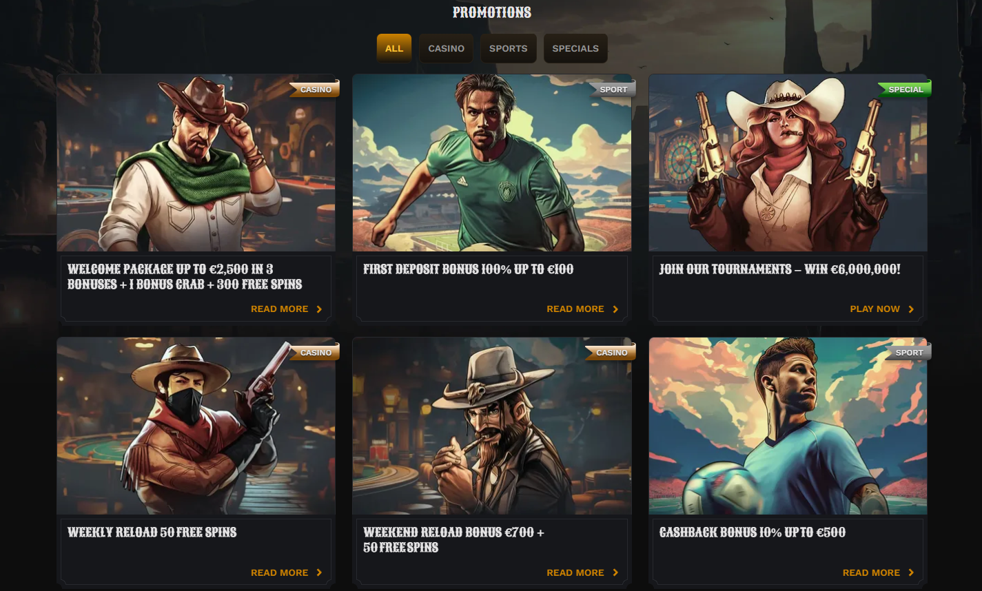 Wildsino Casino Willkommensbonus